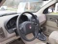 Light Tan 2003 Saturn VUE V6 AWD Steering Wheel
