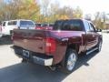 2013 Deep Ruby Metallic Chevrolet Silverado 1500 LT Extended Cab 4x4  photo #6