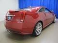 2012 Crystal Red Tintcoat Cadillac CTS -V Coupe  photo #7