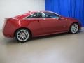 2012 Crystal Red Tintcoat Cadillac CTS -V Coupe  photo #8