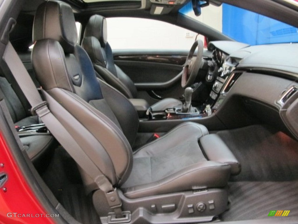 Ebony/Ebony Interior 2012 Cadillac CTS -V Coupe Photo #78949948