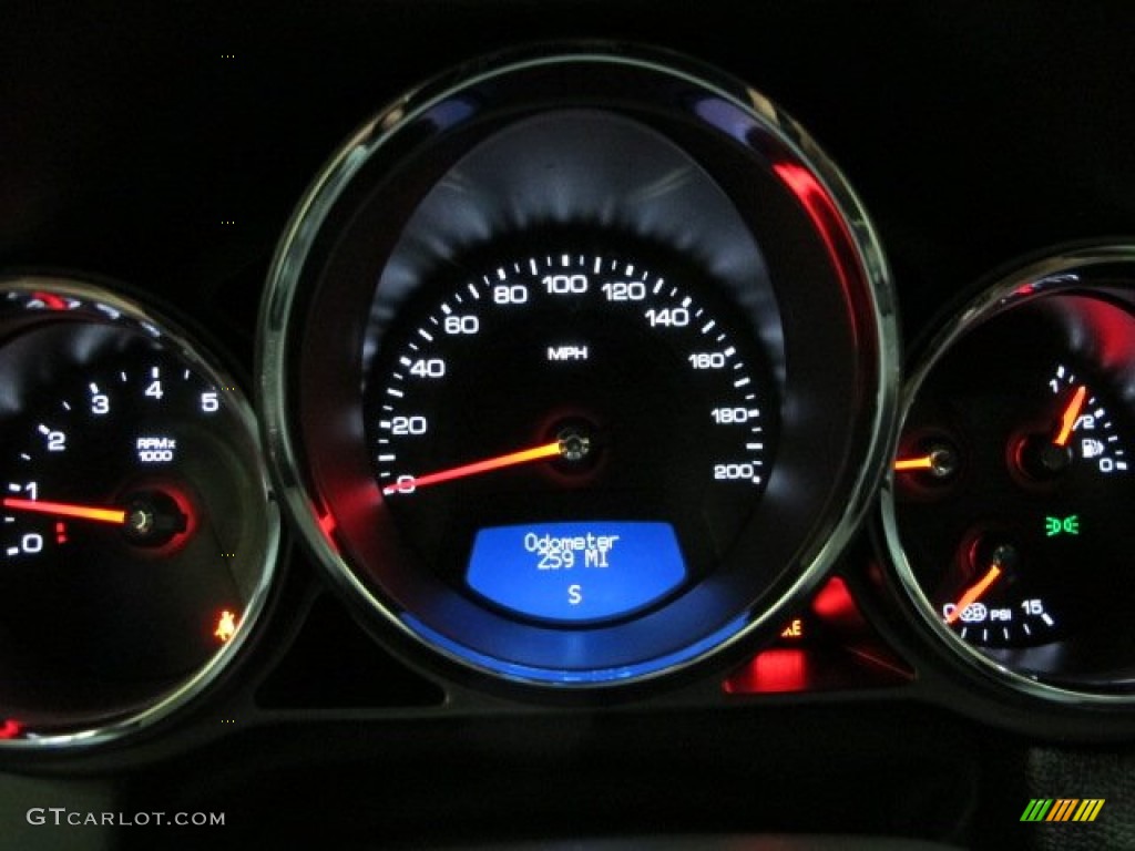 2012 Cadillac CTS -V Coupe Gauges Photo #78950080