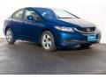 2013 Dyno Blue Pearl Honda Civic LX Sedan  photo #1