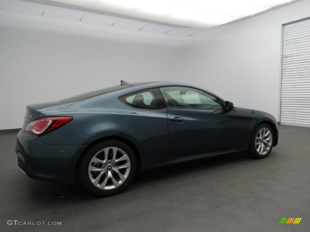 2013 Genesis Coupe 2.0T Premium - Parabolica Blue / Black Cloth photo #2