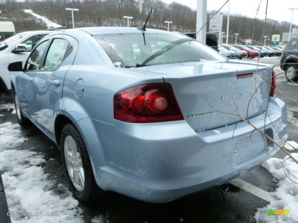 2013 Avenger SXT - Crystal Blue Pearl / Black photo #2