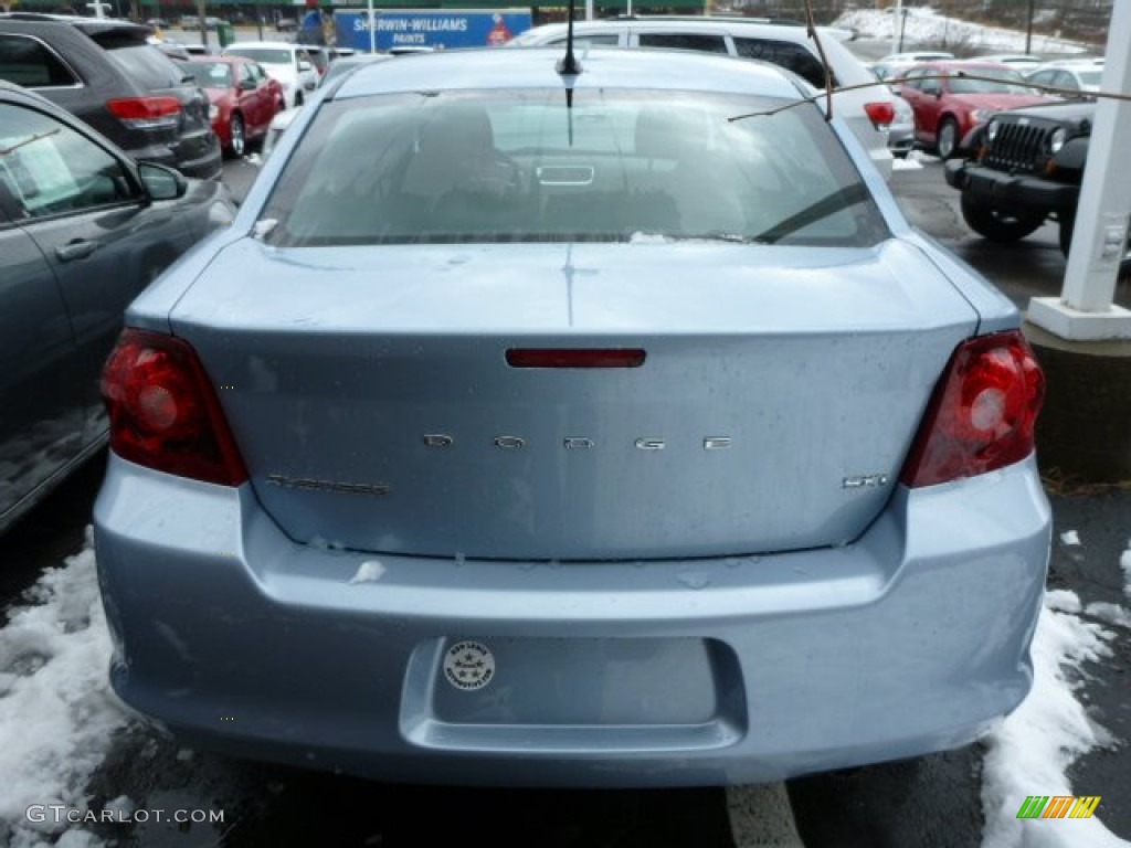 2013 Avenger SXT - Crystal Blue Pearl / Black photo #3