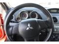 Dark Charcoal 2008 Mitsubishi Eclipse Spyder GT Steering Wheel