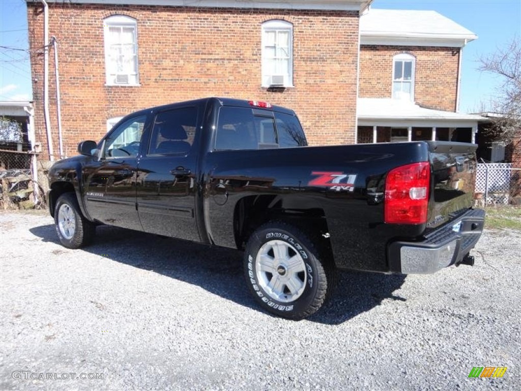 2013 Silverado 1500 LT Crew Cab 4x4 - Black / Ebony photo #5