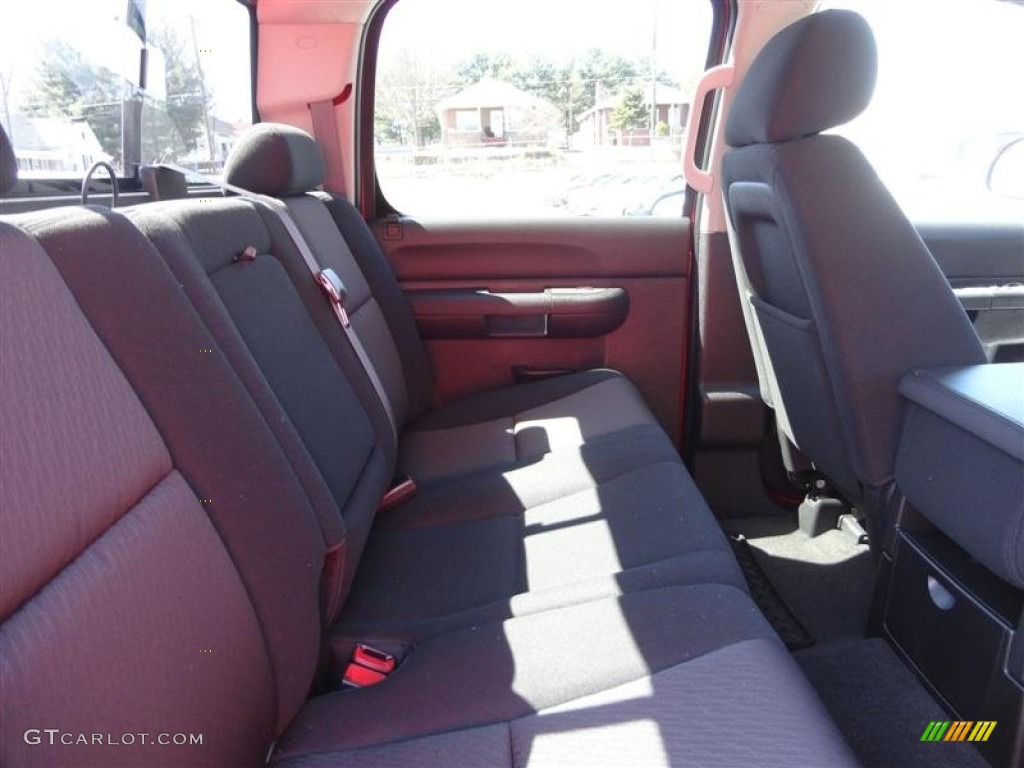 2013 Silverado 1500 LT Crew Cab 4x4 - Victory Red / Ebony photo #8