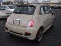 2012 Mocha Latte (Light Brown) Fiat 500 Sport  photo #4