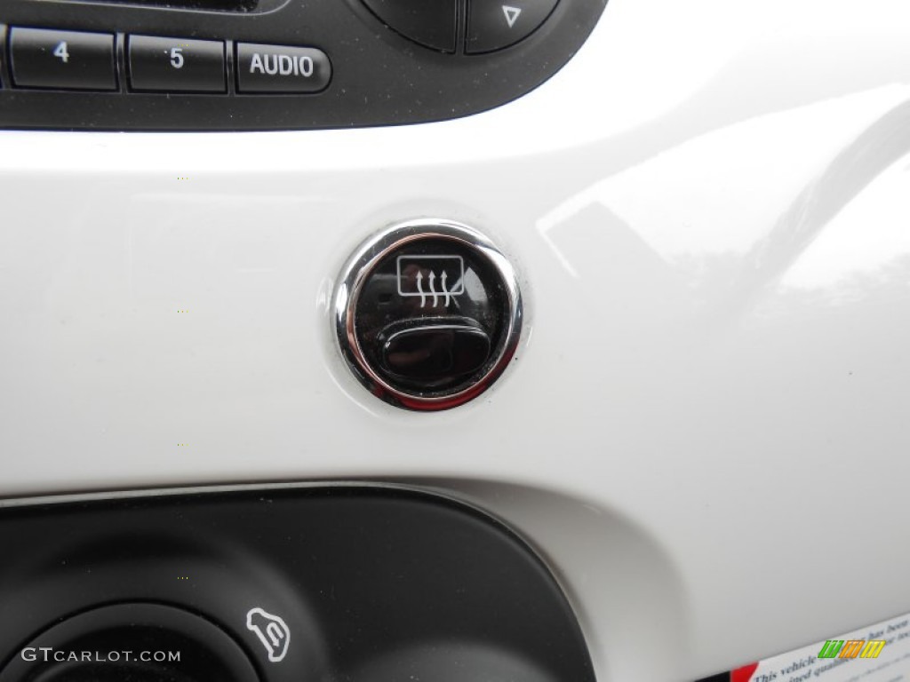 2012 Fiat 500 Pop Controls Photo #78953454