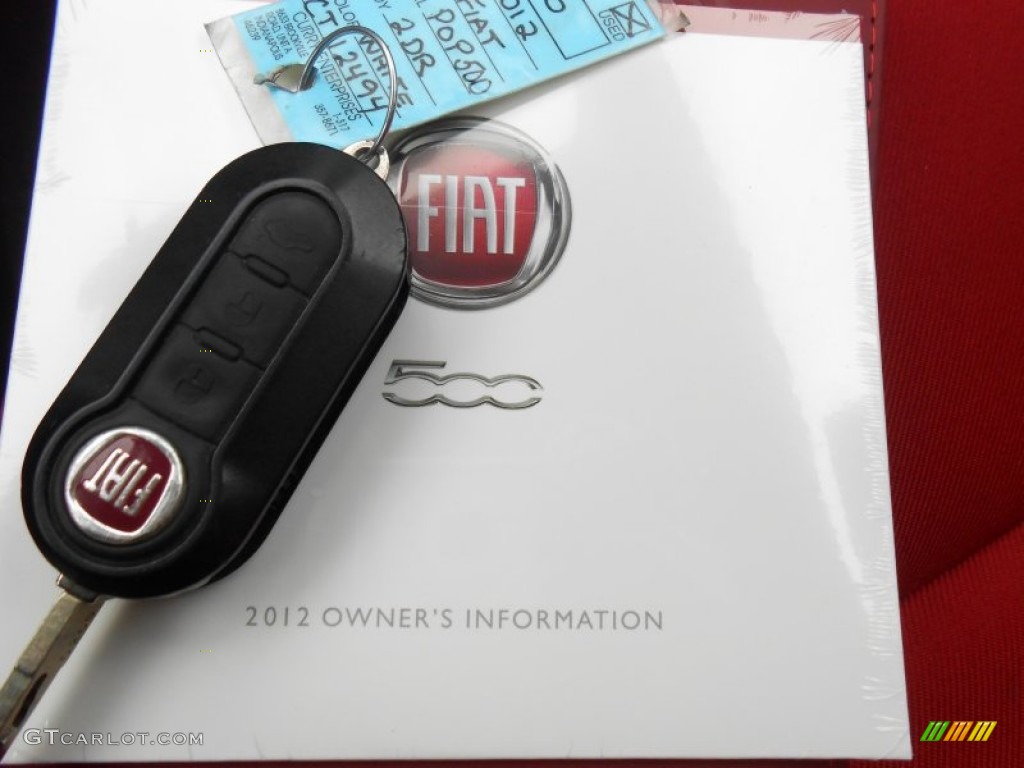 2012 Fiat 500 Pop Keys Photo #78953638