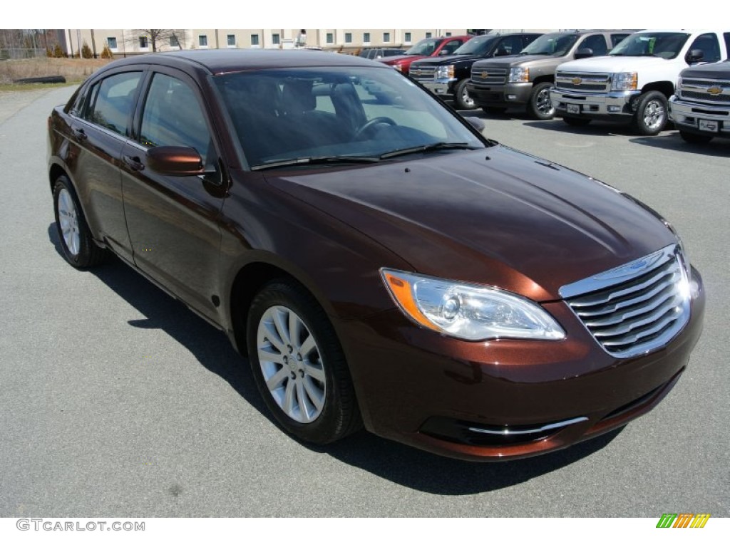 2012 200 Touring Sedan - Deep Auburn Pearl / Black photo #1