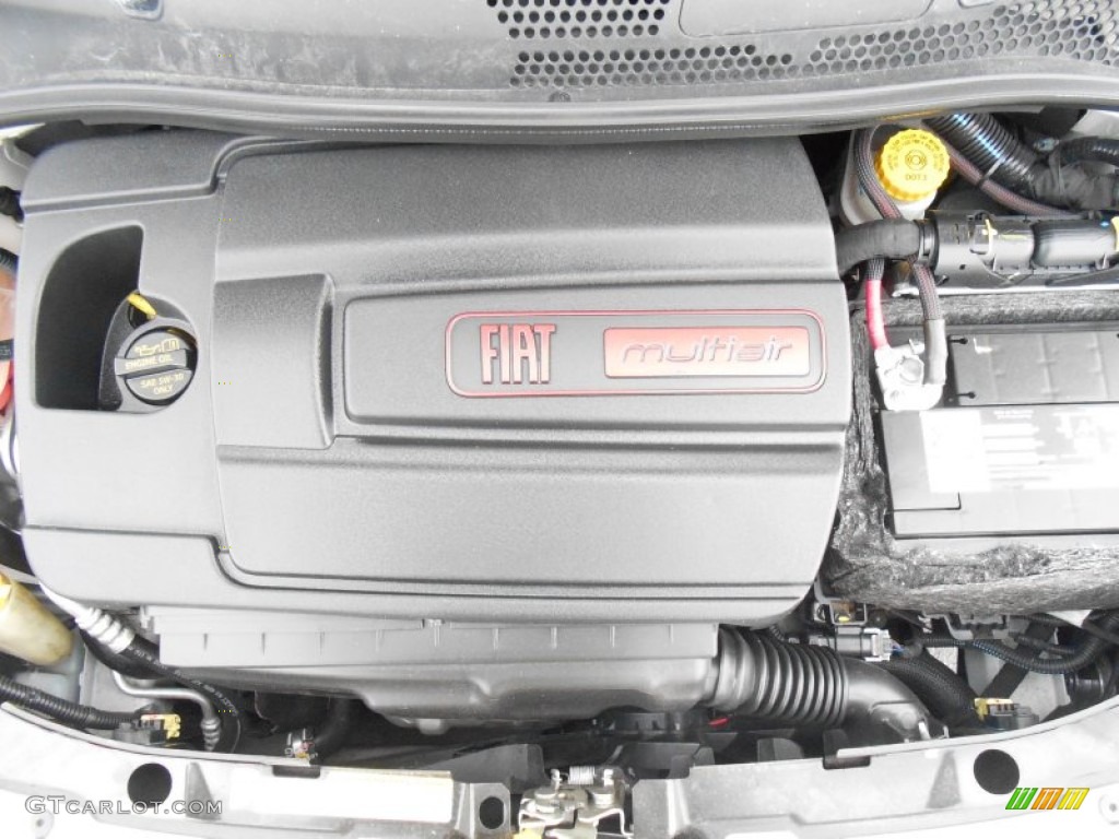 2012 Fiat 500 Pop 1.4 Liter SOHC 16-Valve MultiAir 4 Cylinder Engine Photo #78953734