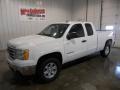2013 Summit White GMC Sierra 1500 SLE Extended Cab 4x4  photo #1