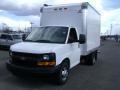 2013 Summit White Chevrolet Express Cutaway 3500 Moving Van  photo #1