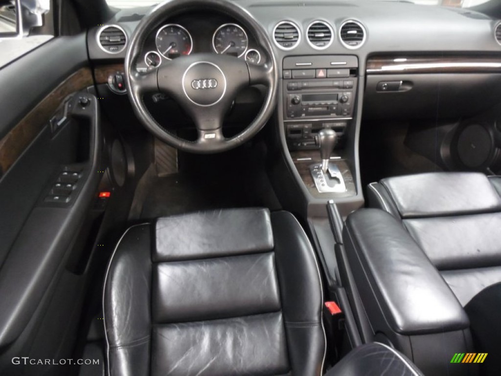 2005 S4 4.2 quattro Cabriolet - Light Silver Metallic / Ebony photo #10