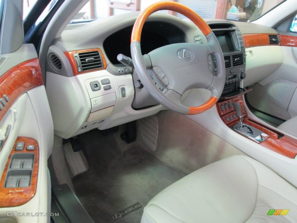 2005 LS 430 Sedan - Blue Onyx Pearl / Ecru photo #7