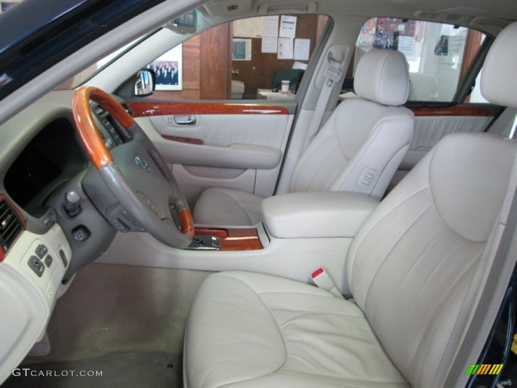 2005 LS 430 Sedan - Blue Onyx Pearl / Ecru photo #8