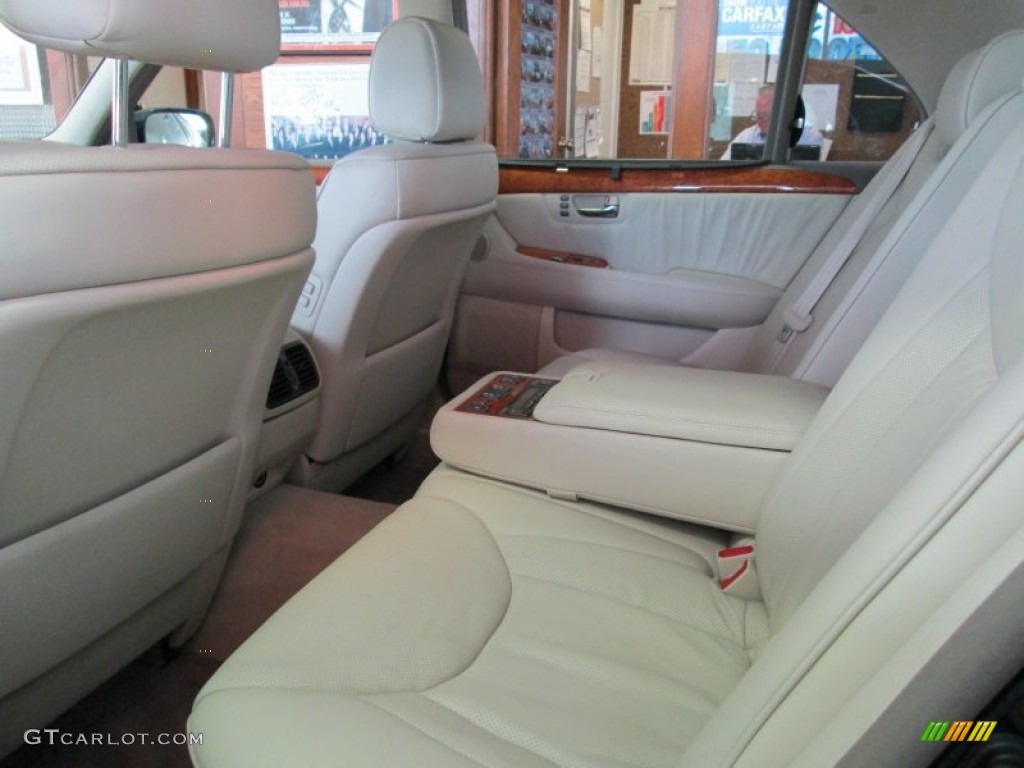 2005 LS 430 Sedan - Blue Onyx Pearl / Ecru photo #12