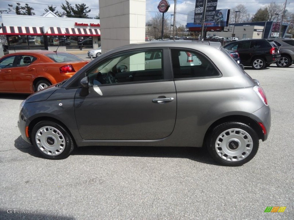 Grigio (Grey) 2012 Fiat 500 Pop Exterior Photo #78958267