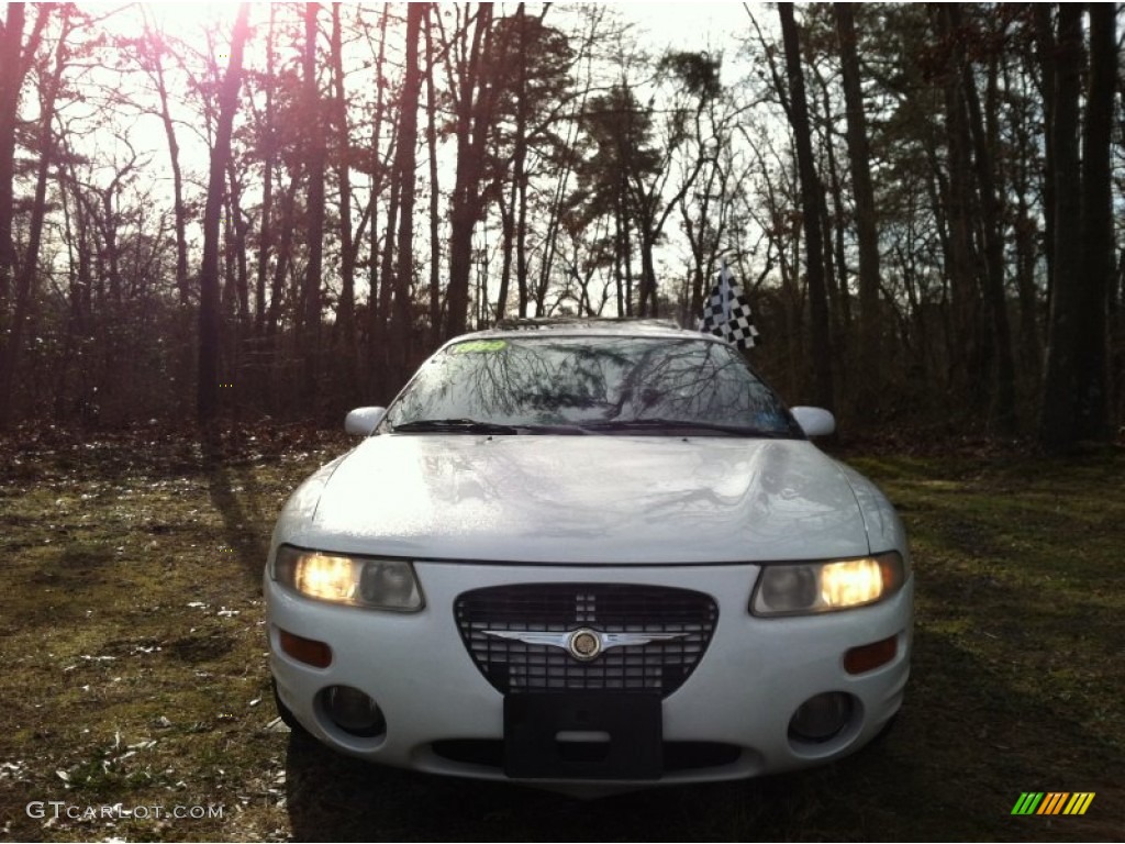 1999 Sebring LXi Coupe - Bright White / Agate photo #2