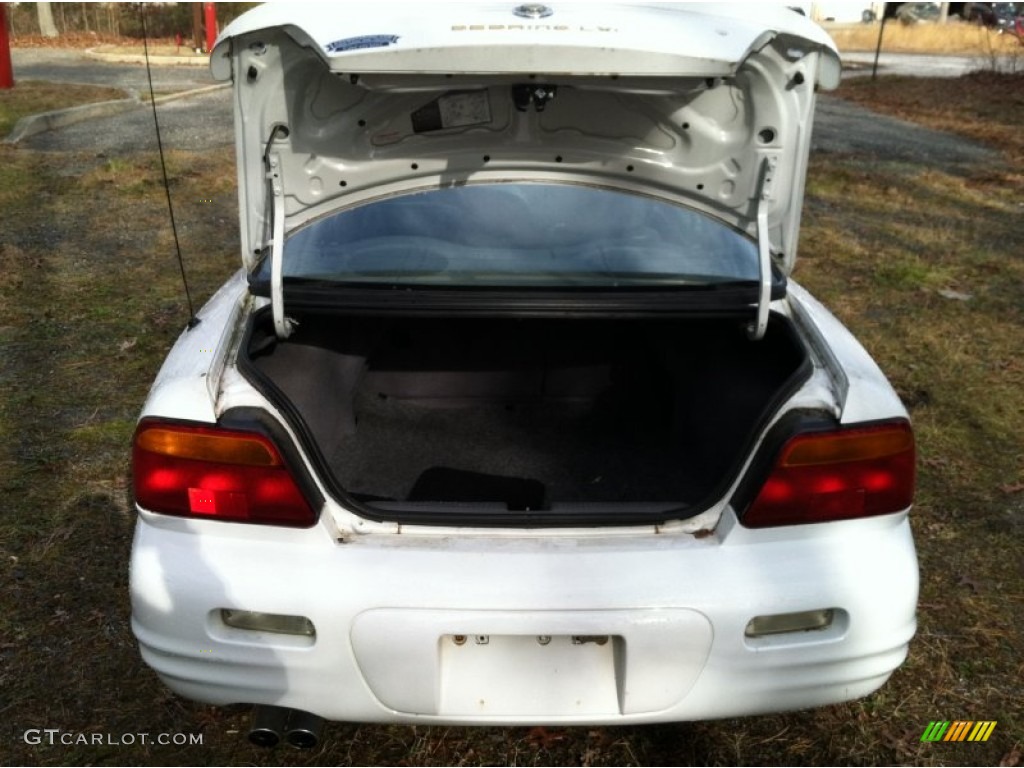 1999 Sebring LXi Coupe - Bright White / Agate photo #12