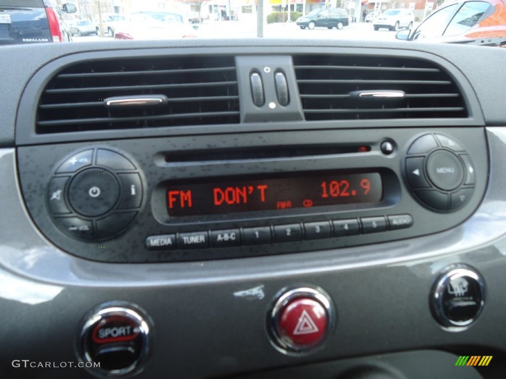 2012 Fiat 500 Pop Controls Photo #78958588