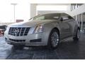 2013 Silver Coast Metallic Cadillac CTS Coupe  photo #2