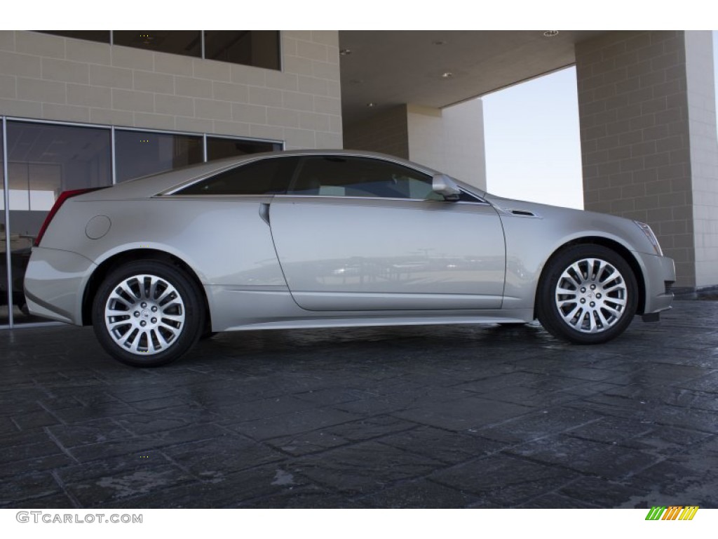 2013 CTS Coupe - Silver Coast Metallic / Ebony photo #6