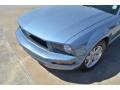 2007 Windveil Blue Metallic Ford Mustang V6 Deluxe Convertible  photo #7