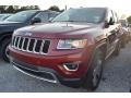 2014 Deep Cherry Red Crystal Pearl Jeep Grand Cherokee Limited  photo #1