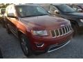 2014 Deep Cherry Red Crystal Pearl Jeep Grand Cherokee Limited  photo #4