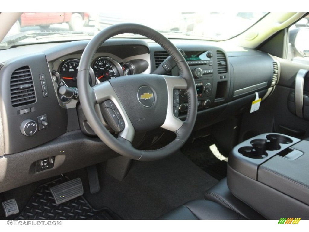 2013 Silverado 1500 LT Crew Cab 4x4 - Black / Ebony photo #20