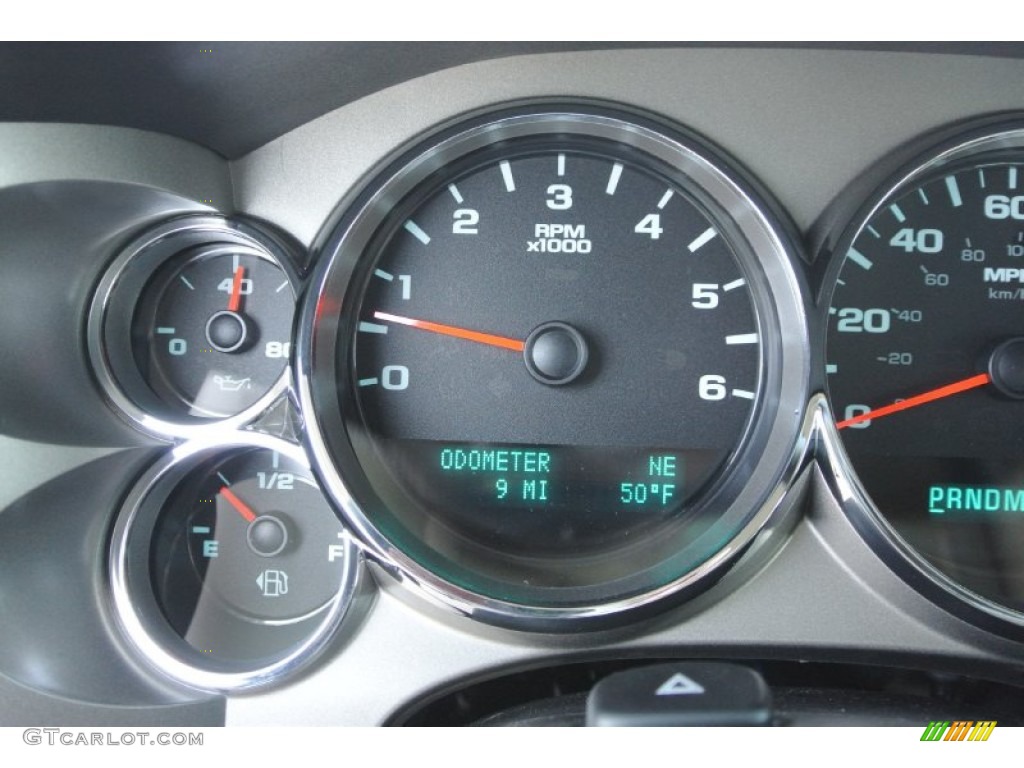 2013 Silverado 1500 LT Crew Cab 4x4 - Mocha Steel Metallic / Light Cashmere/Dark Cashmere photo #13