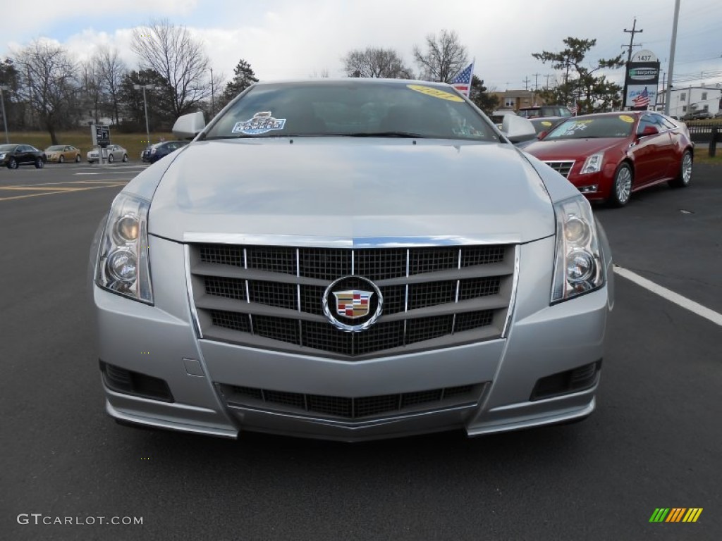 Radiant Silver Metallic 2011 Cadillac CTS 4 AWD Coupe Exterior Photo #78961645