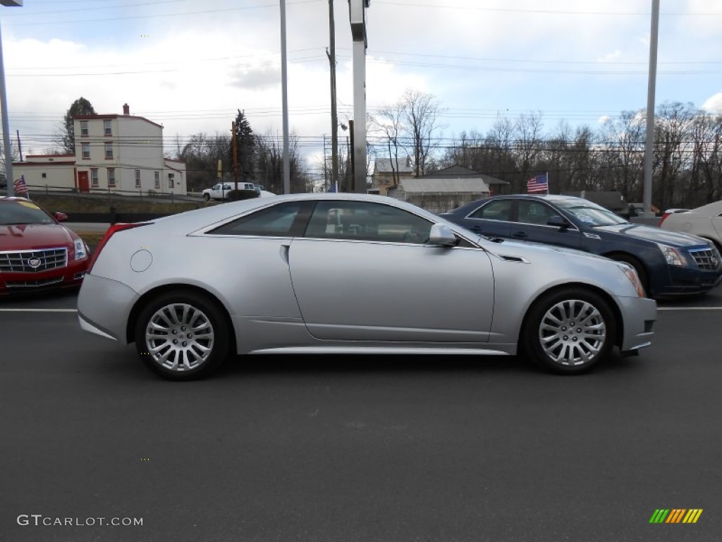 Radiant Silver Metallic 2011 Cadillac CTS 4 AWD Coupe Exterior Photo #78961685