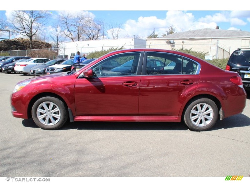 Venetian Red Pearl 2012 Subaru Legacy 2.5i Premium Exterior Photo #78961699