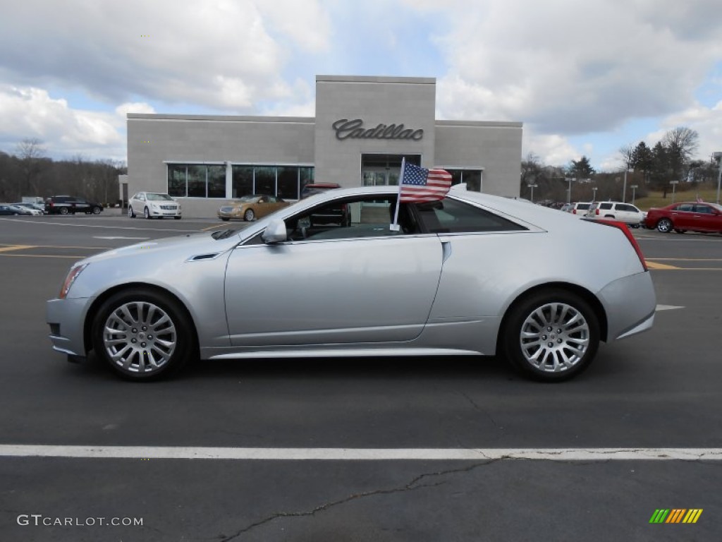 Radiant Silver Metallic 2011 Cadillac CTS 4 AWD Coupe Exterior Photo #78961762
