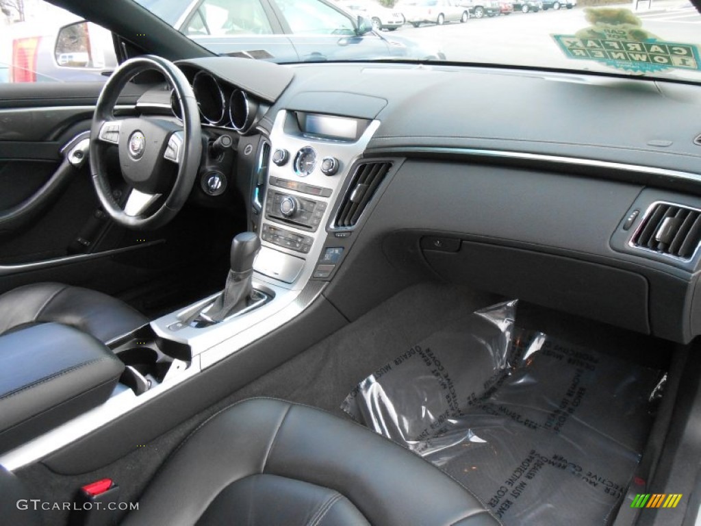 2011 Cadillac CTS 4 AWD Coupe Ebony Dashboard Photo #78961852