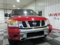 2008 Red Brawn Nissan Titan SE King Cab  photo #2