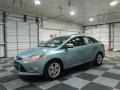 2012 Frosted Glass Metallic Ford Focus SEL Sedan  photo #4