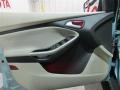 2012 Frosted Glass Metallic Ford Focus SEL Sedan  photo #9