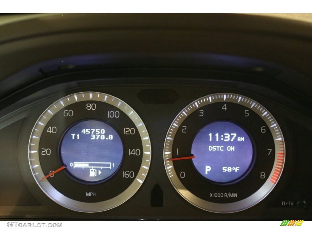 2010 XC60 T6 AWD - Barents Blue Metallic / Sandstone photo #12