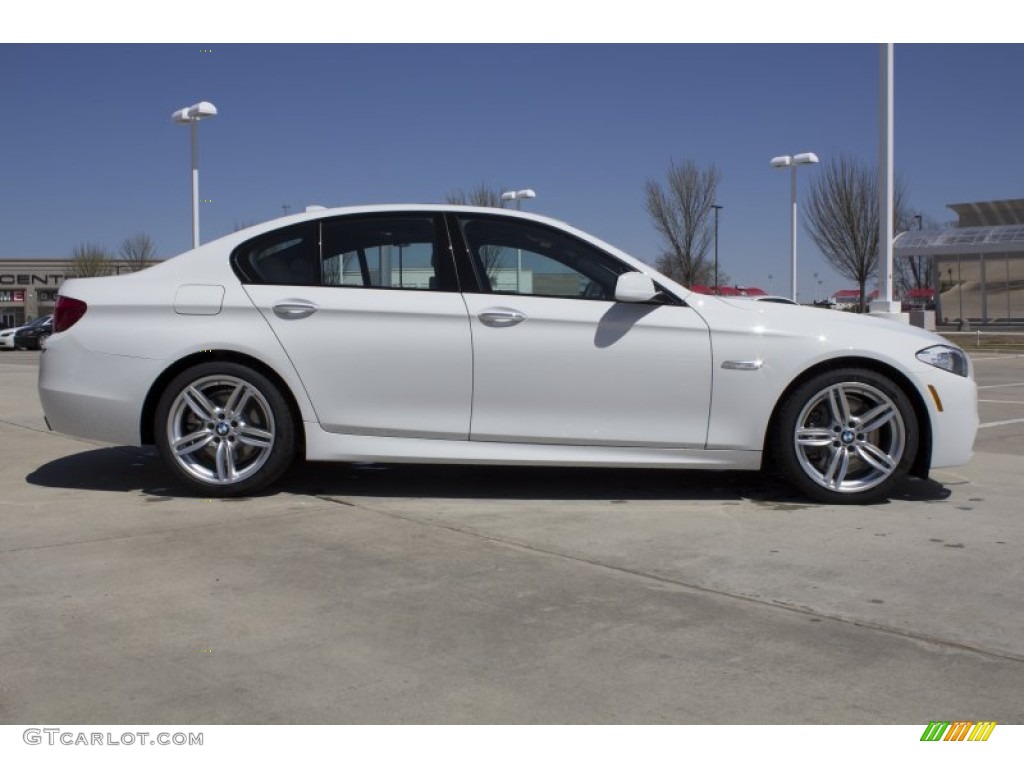 Alpine White 2013 BMW 5 Series 550i Sedan Exterior Photo #78962961