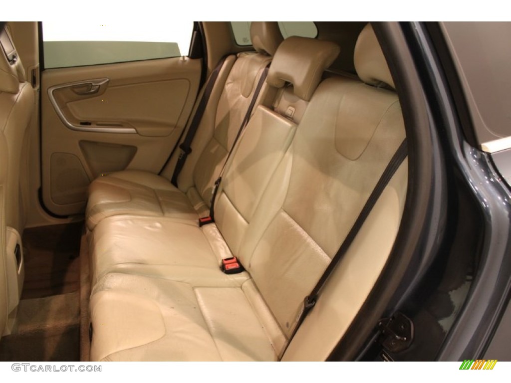 2010 XC60 T6 AWD - Barents Blue Metallic / Sandstone photo #34