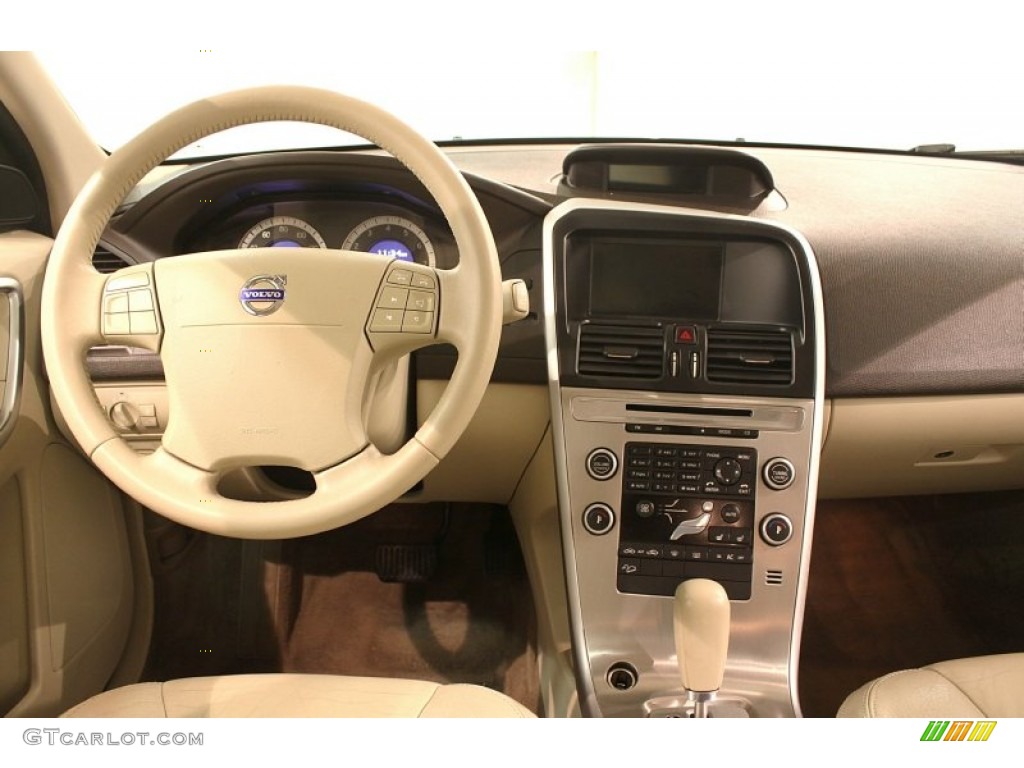 2010 XC60 T6 AWD - Barents Blue Metallic / Sandstone photo #37