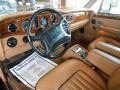 1991 Rolls-Royce Silver Spur II Tan/Black Interior Interior Photo