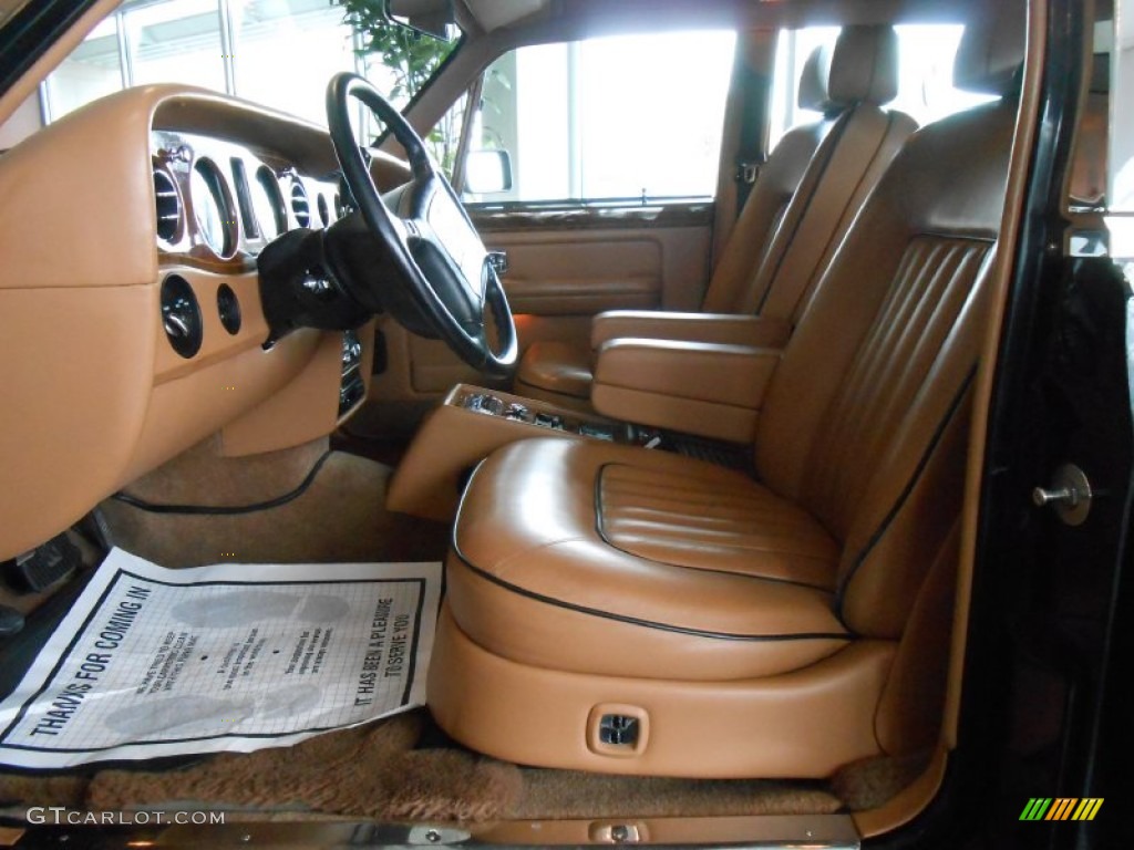 Tan/Black Interior 1991 Rolls-Royce Silver Spur II Standard Silver Spur II Model Photo #78964075