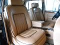 1991 Rolls-Royce Silver Spur II Tan/Black Interior Front Seat Photo